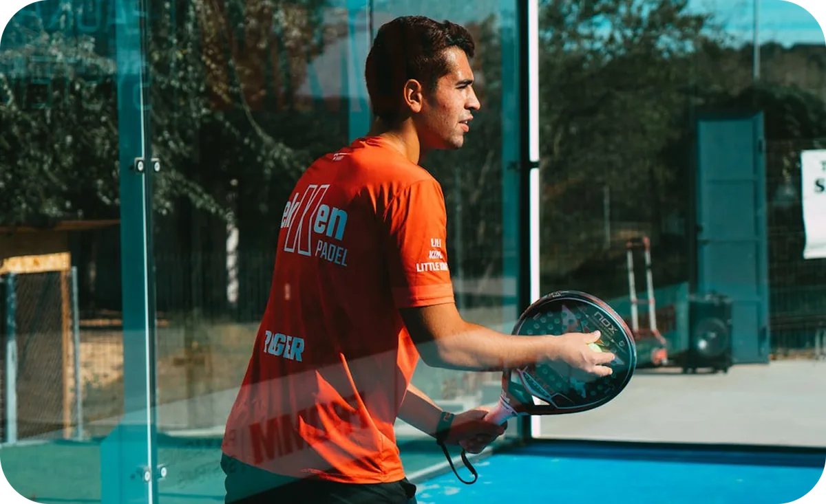 Joueur de padel